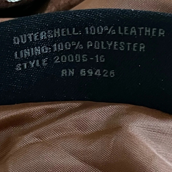 Vintage Wilson Leather trench style coat. Chestnut suede w contrast stiching - Picture 8 of 8